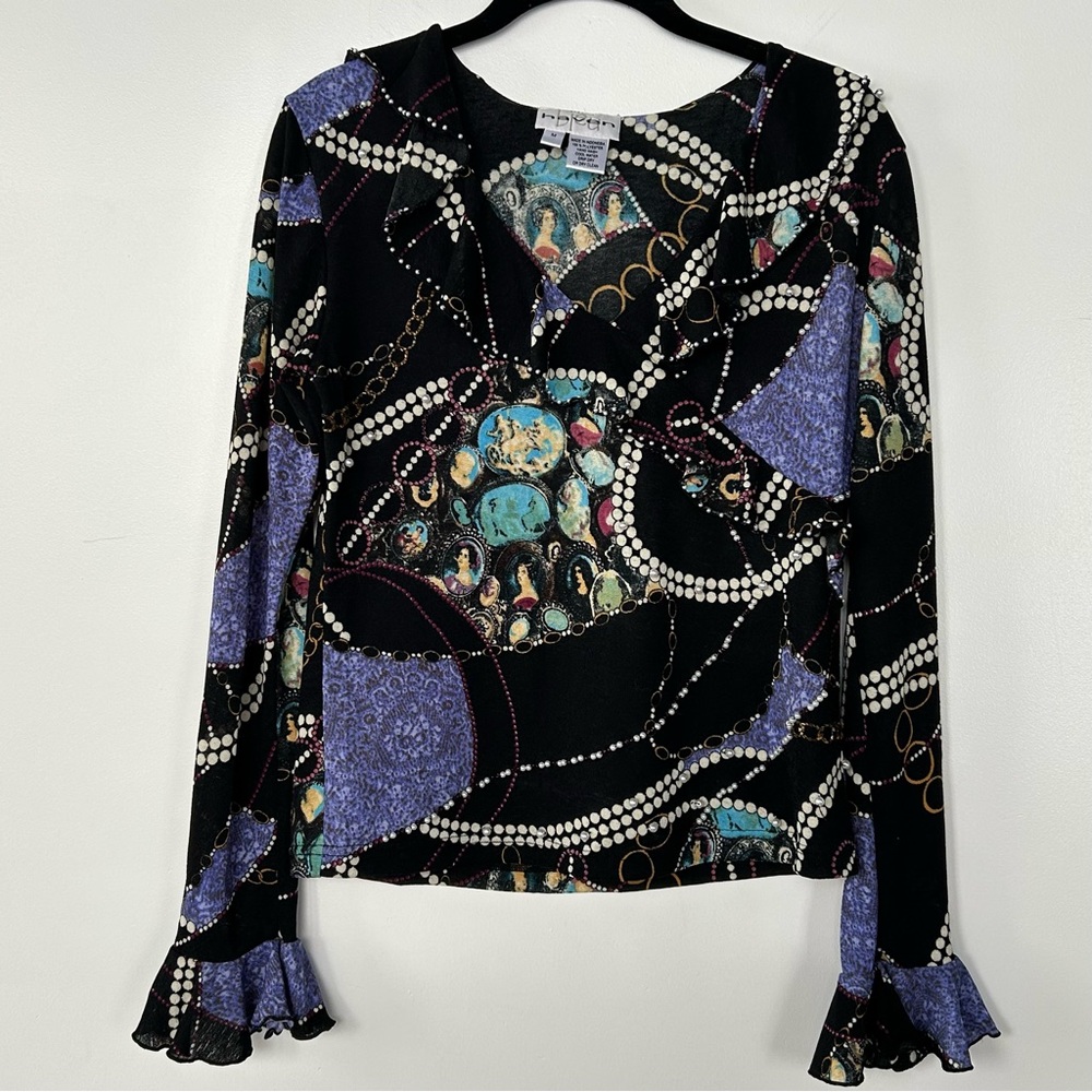 Vintage Haven Bleu Top